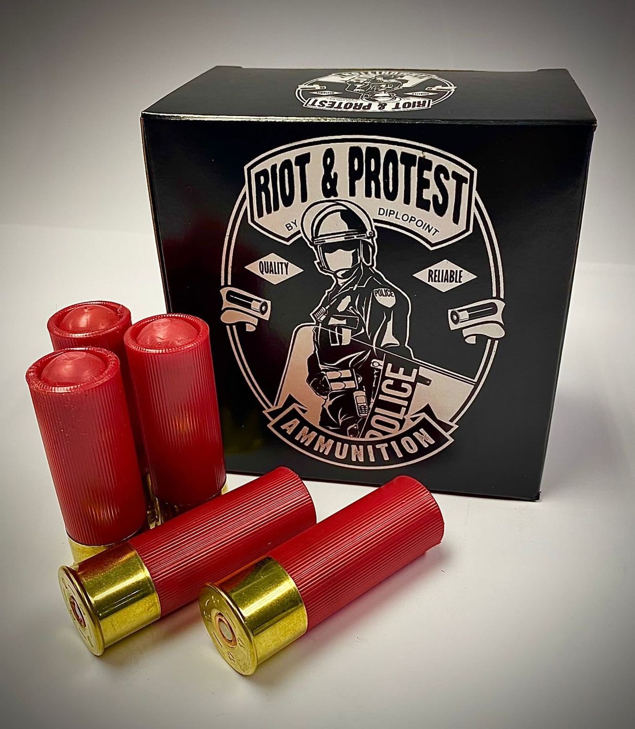 double ball baton rounds less than lethal 12g x25