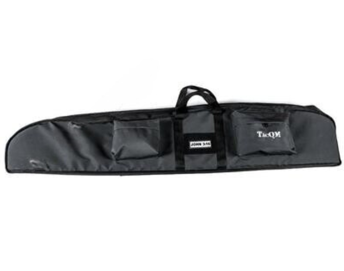 double 58" semi rigid gun case black
