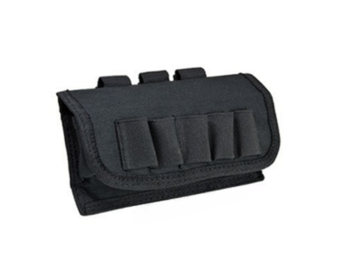 shot shell pouch black