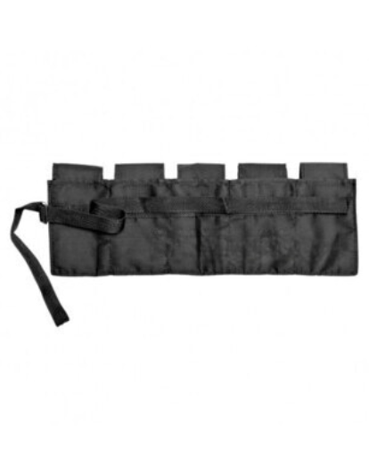 light bandolier for 10 round stripper or en bloc clips: black