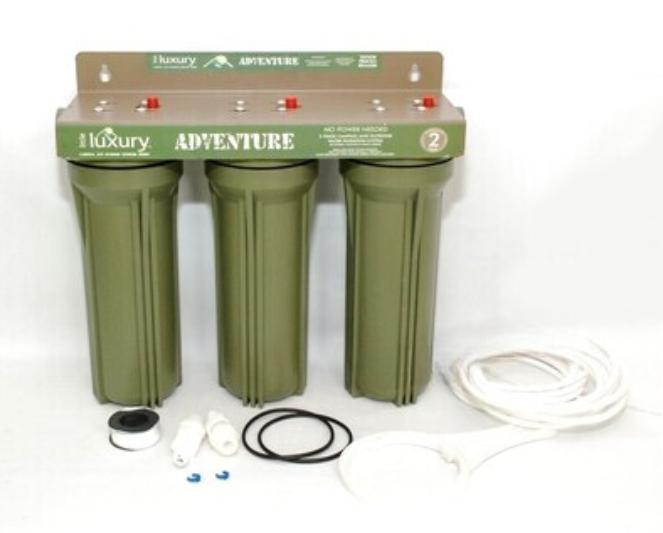 3 stage water filtration system
