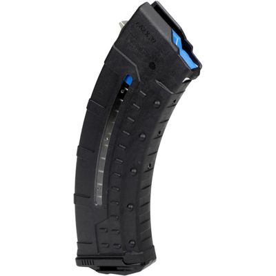 utg akm47 magazine 30 round polymer w/i side window