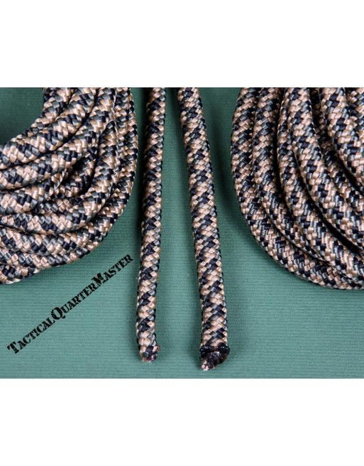 camouflage braided polypropylene rope 12mm per meter