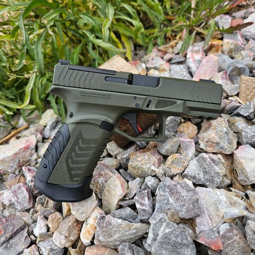 derya 9mm dy9 pistol 15+1 o/d green