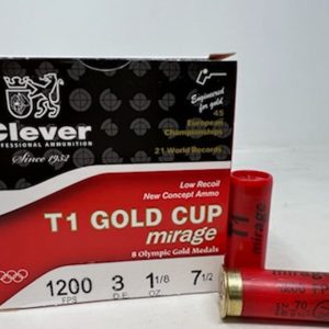 clever classica 12 gauge #7 28g x25 t1 gold cup