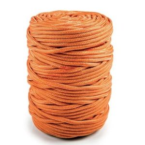 pp round braid 5mm x 100m military green